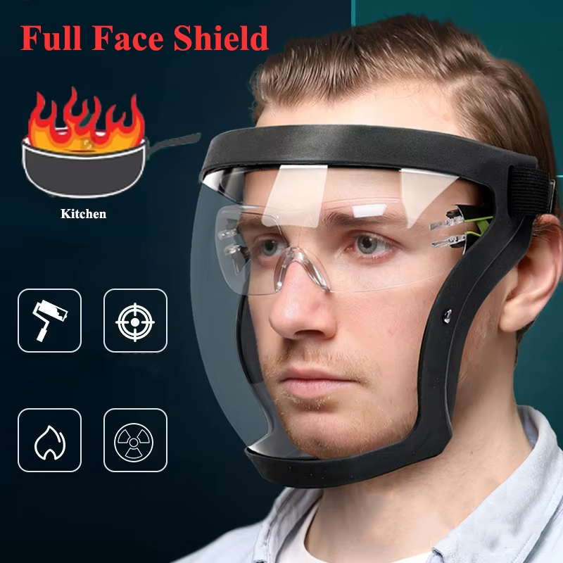 Sheet Face Mask Pack - Sferische ruimtebril beschermend masker herbruikbaar stofdicht
