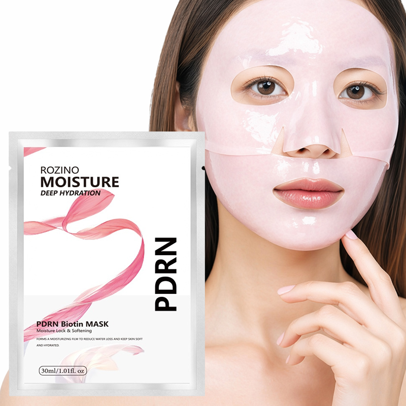 Sheet Face Mask Pack - Rozino Pdrn Biotin Hydraterende en vochtinbrengende