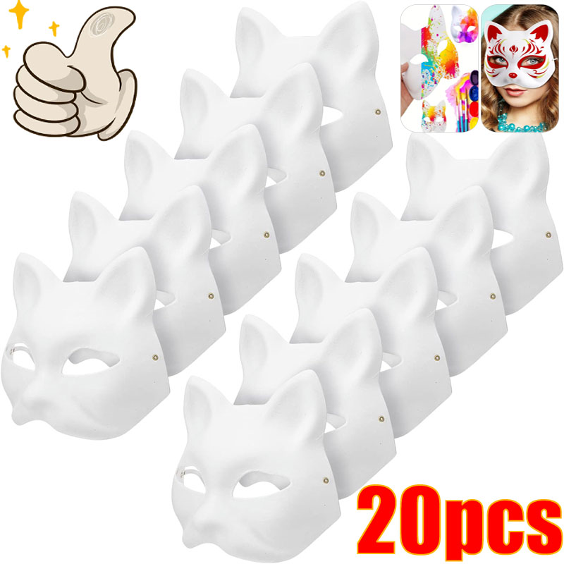 Sheet Face Mask Pack - 1-20 stuks Japans masker papier blanco