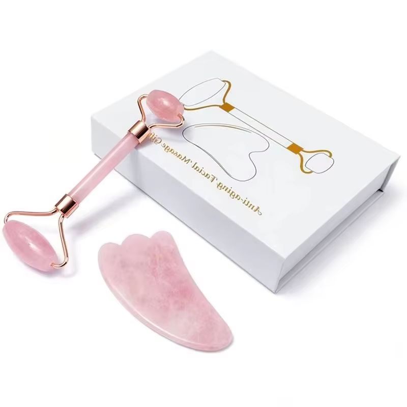 Rozenkwarts Gouache Schraper G - Jade Roller Gua Sha recensie en prijs