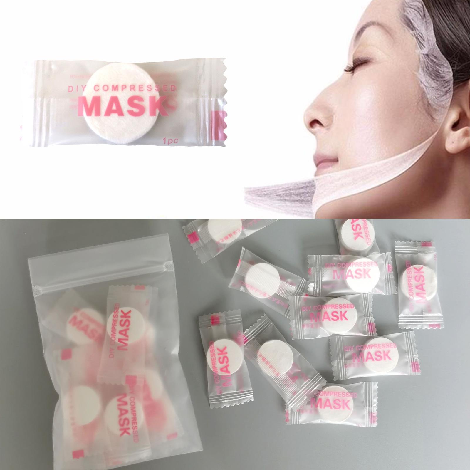 30/50Pcs Wegwerp Gecomprimeerd - Sheet Face Mask Pack recensie en prijs
