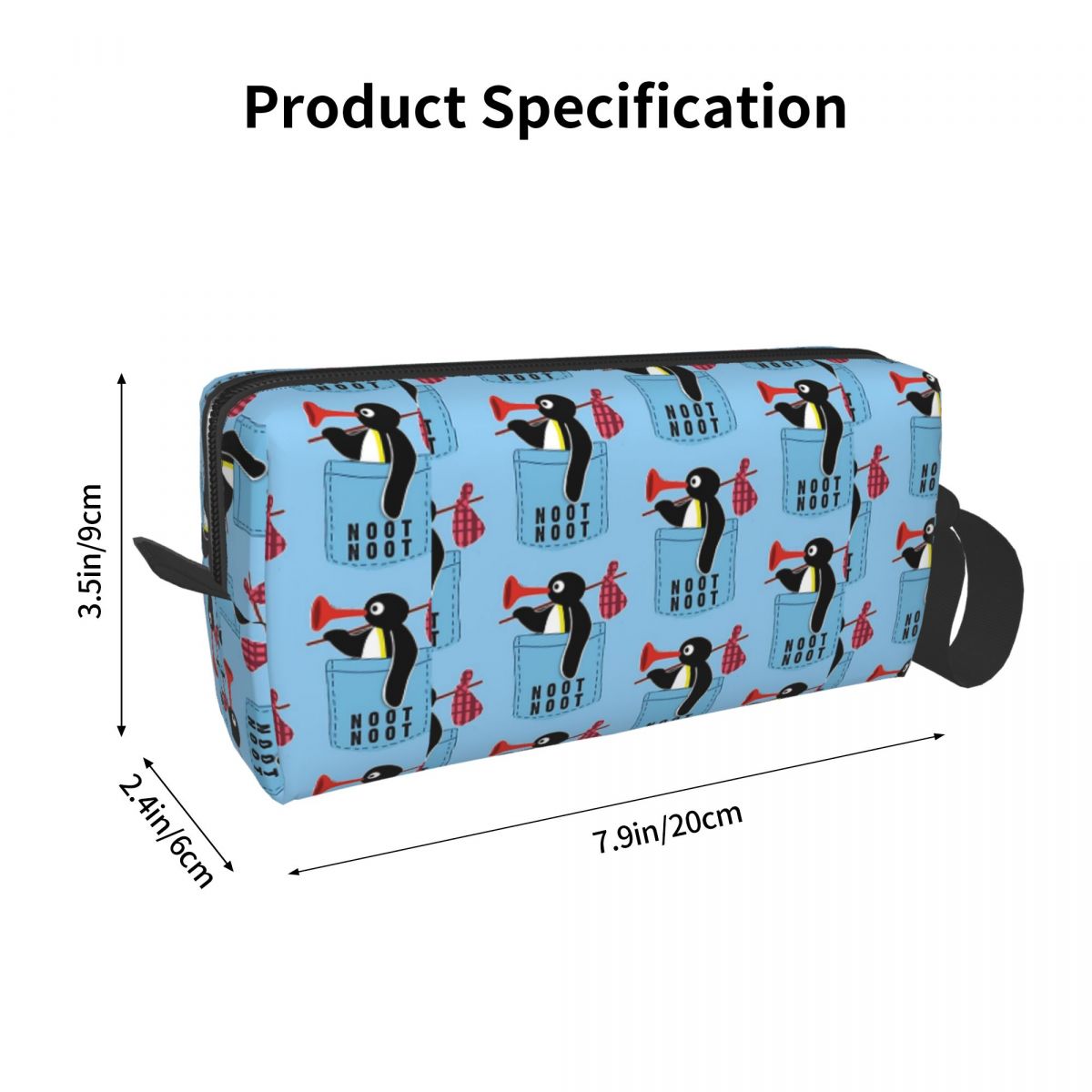 Angry Pingu Noot Noot Pocket O - Makeup Beauty Official recensie en prijs