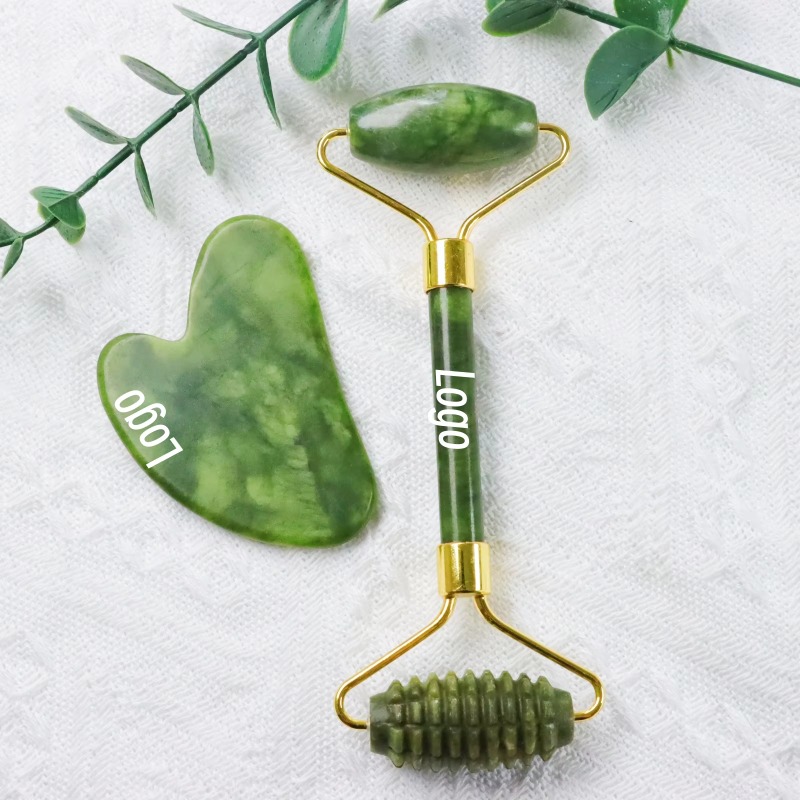 Jade Spike Roller & Gua Sha Se - Jade Roller Gua Sha recensie en prijs