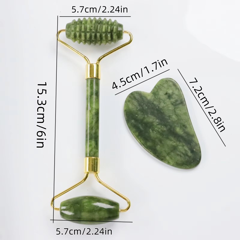 Jade Spike Roller & Gua Sha Se - Jade Roller Gua Sha recensie en prijs