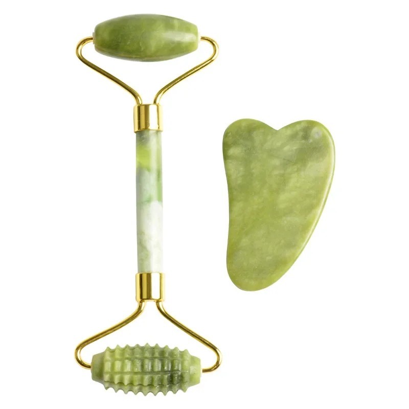 Gezichtsjade Massage Roller Se - Jade Roller Gua Sha recensie en prijs