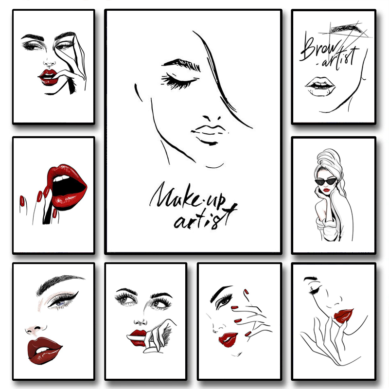 1 stuk (zonder lijst) Mode Mak - Beauty Makeup Pic recensie en prijs
