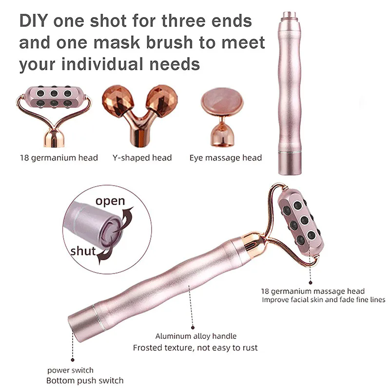 3-in-1 3D Roller Germanium Ste - Jade Roller Gua Sha recensie en prijs
