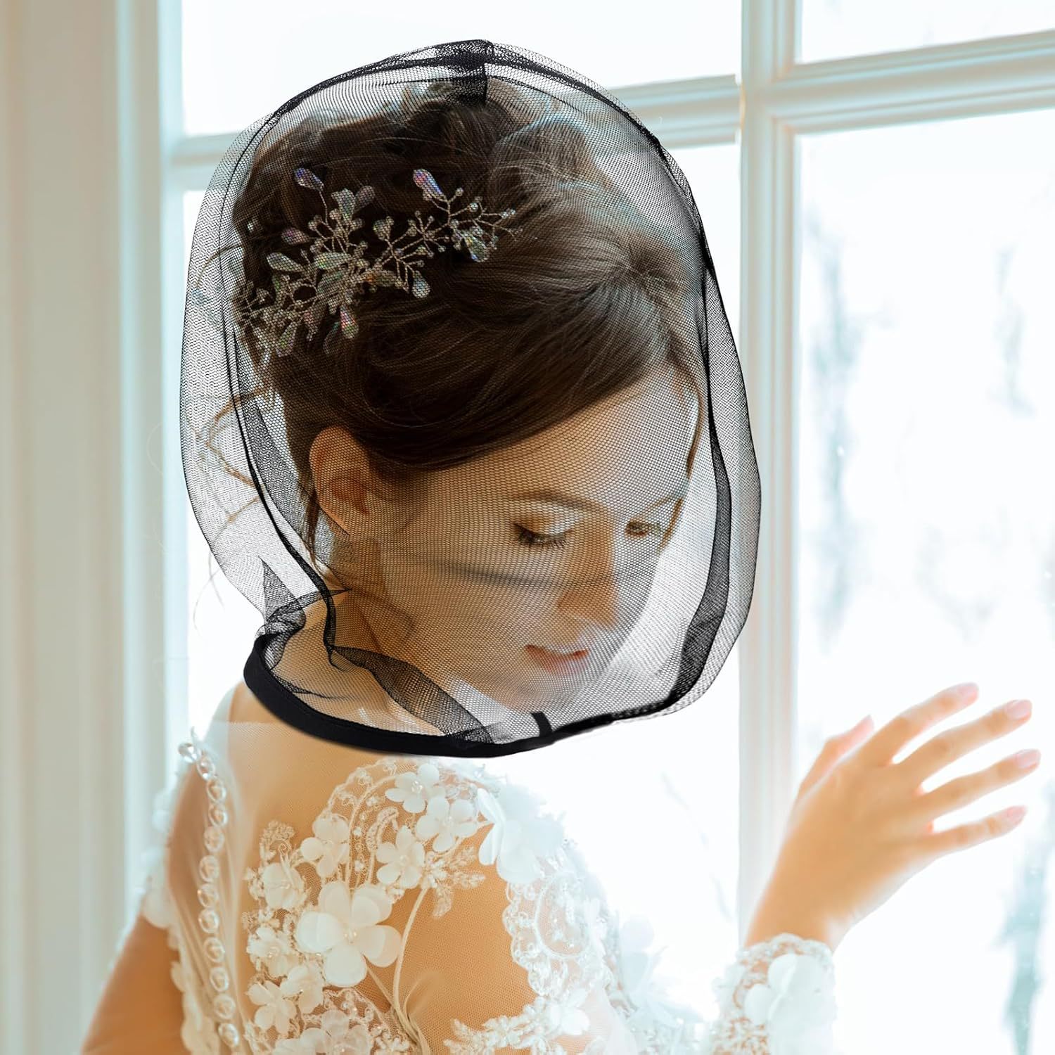 Herbruikbare 'Bride to Be' nyl - Beauty Halloween Makeup recensie en prijs
