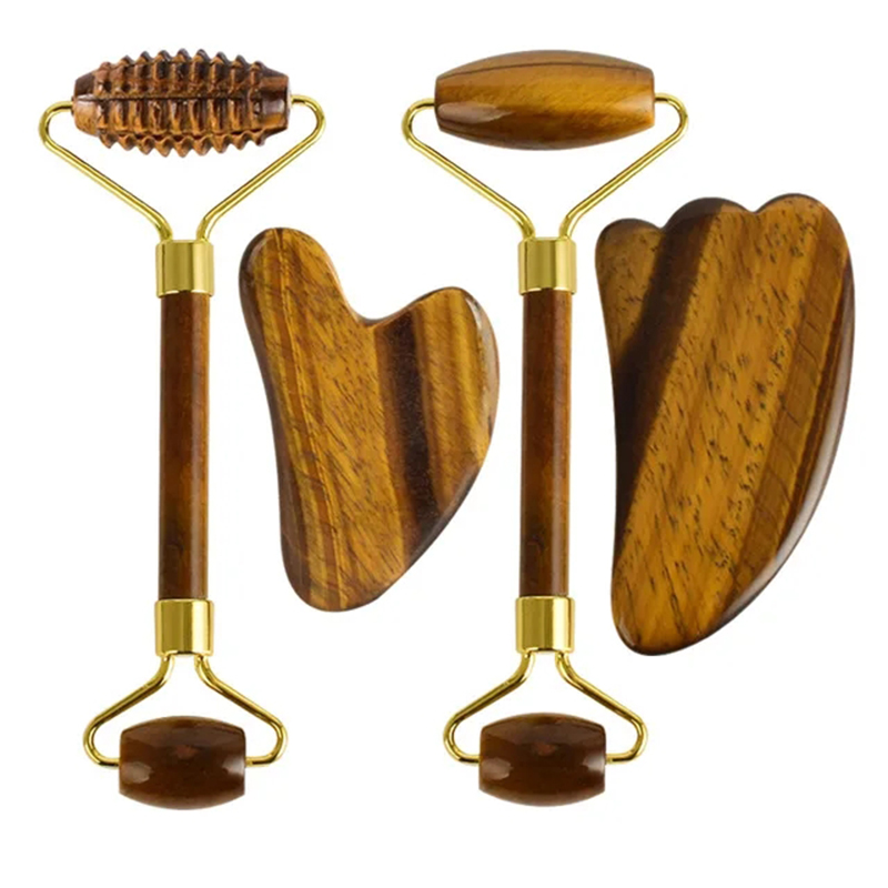 Natuurlijke Tijgeroog Jade Rol - Jade Roller Gua Sha recensie en prijs