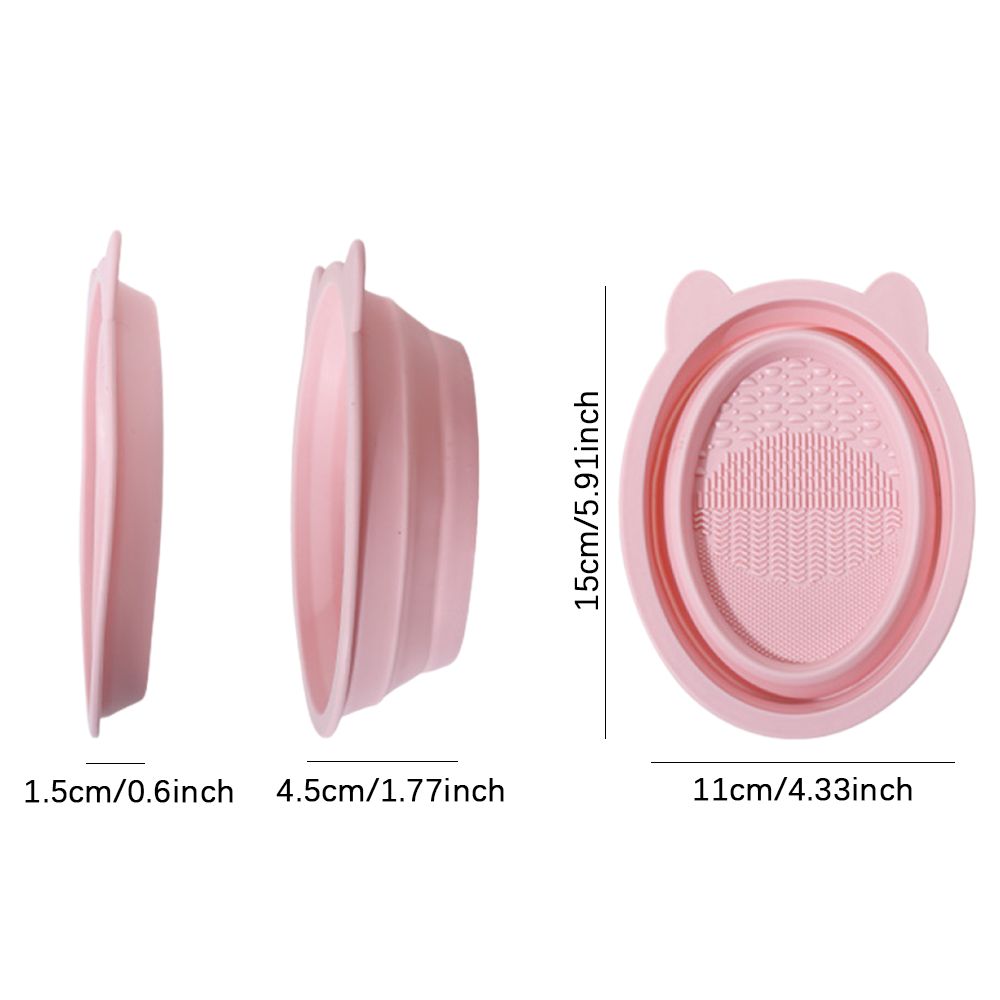 Inklapbare siliconen reiniging - Cosmetic Sponge recensie en prijs