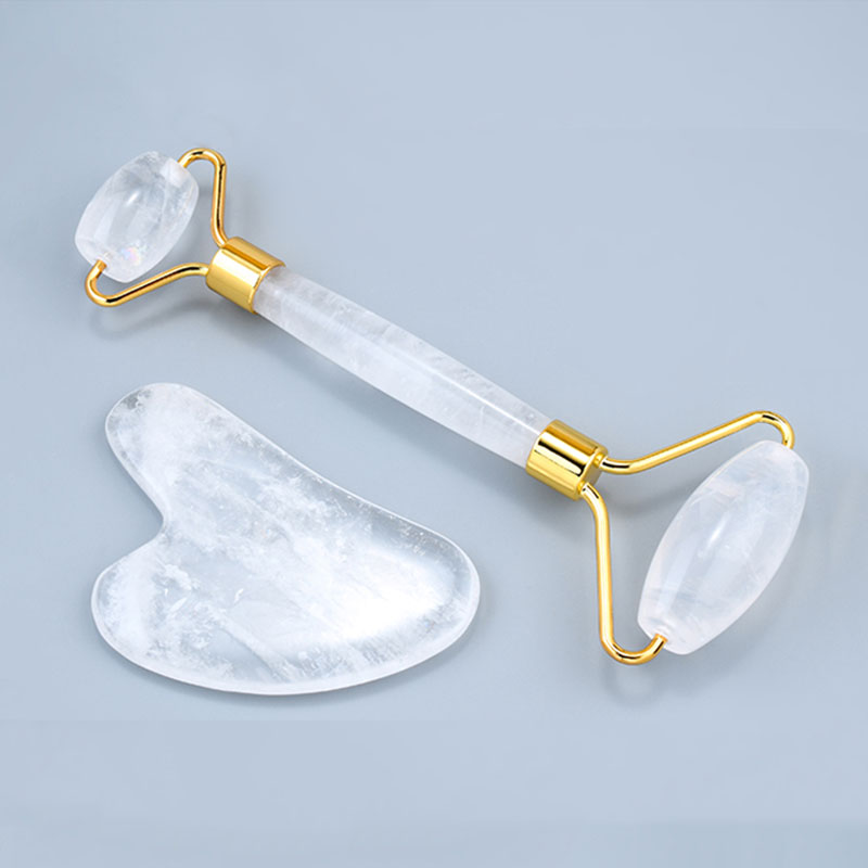 Natuurlijke Witte Kristal Gezi - Jade Roller Gua Sha recensie en prijs