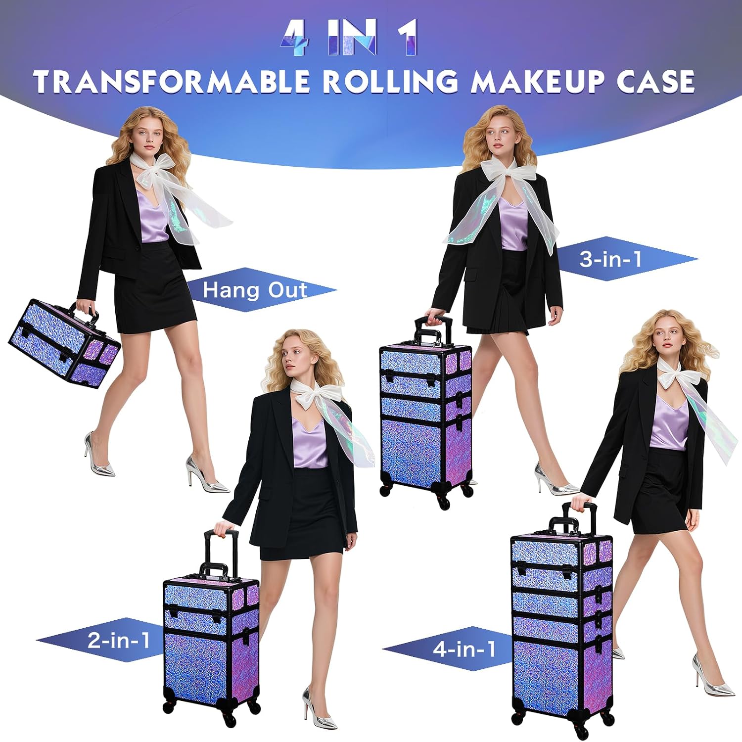 Rollende make-up koffer, grote - Beauty & Makeup Katia Di Paola recensie en prijs