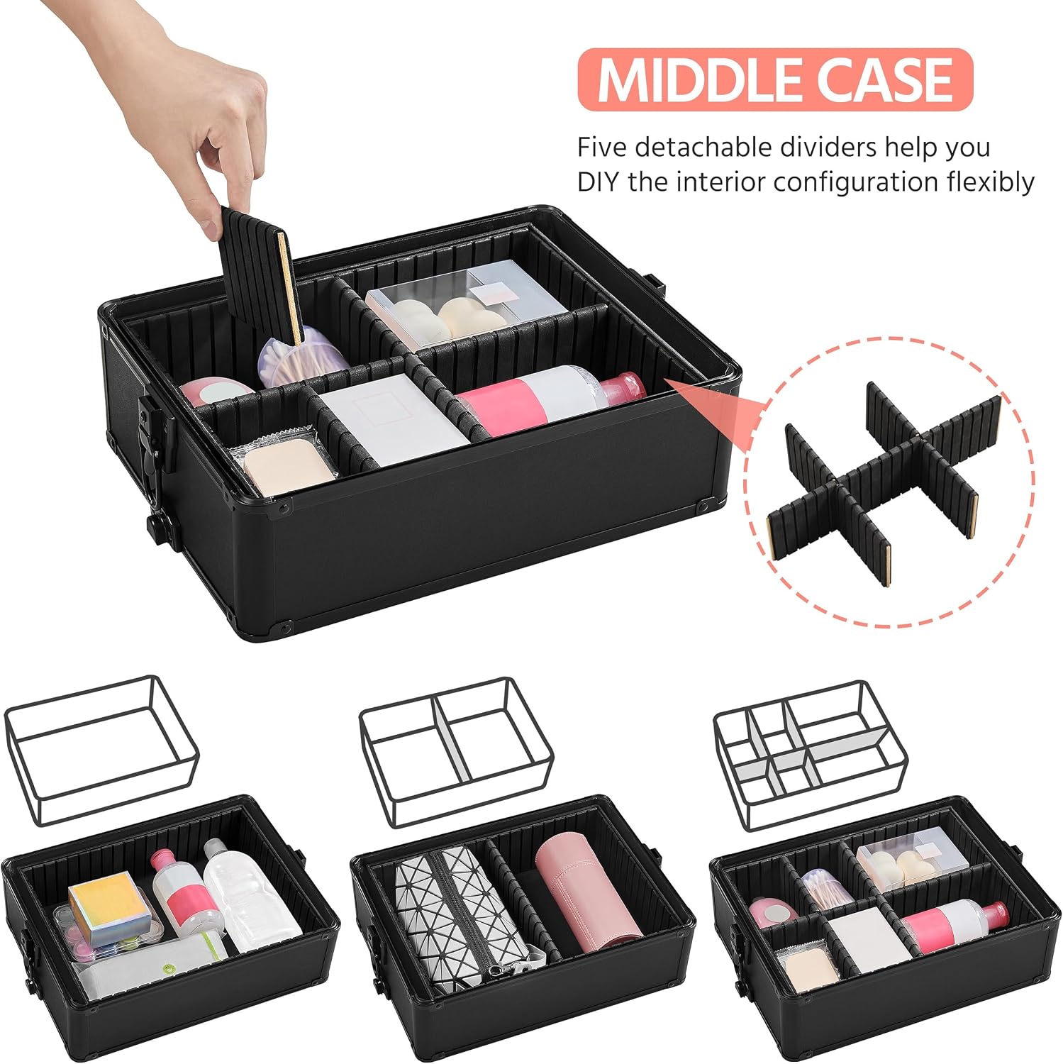 Rollende make-up koffer, cosme - Beauty & Makeup Katia Di Paola recensie en prijs