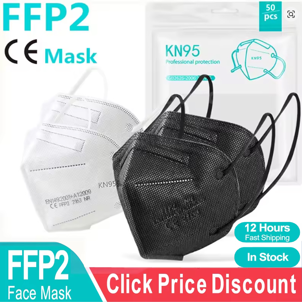FFP2 Mondmaskers CE KN95 Mondm - Sheet Face Mask Pack recensie en prijs